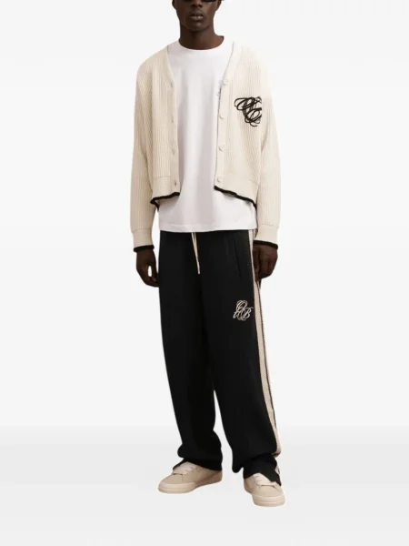 Pantaloni Only The Blind cu dungi gri