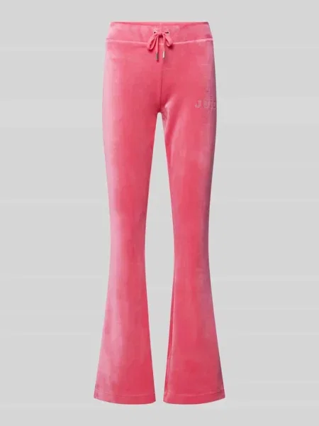 Spodnie dresowe z detalem z logo Juicy Couture