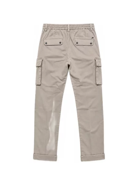 Pantaloni cargo Mason's cu cordon gri