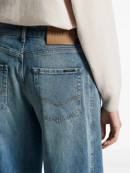Blugi Peserico cu 5 buzunare albastru