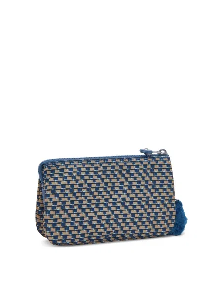 KIPLING Portofel Creativity L / albastru / albastru aqua bej