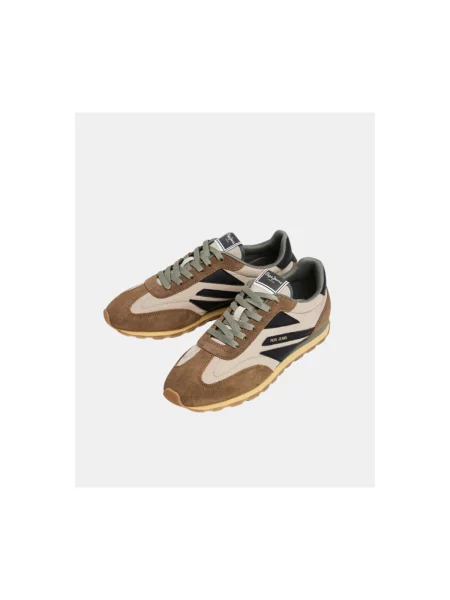 Pantofi Pepe Jeans retro maro
