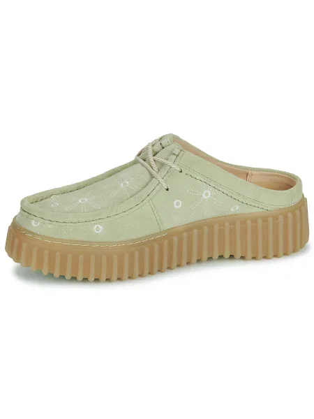 Pantofi Clarks verde
