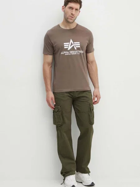 Παντελόνι Alpha Industries πράσινο
