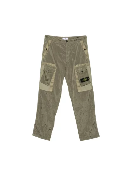Spodnie Stone Island z kamieniami zielone