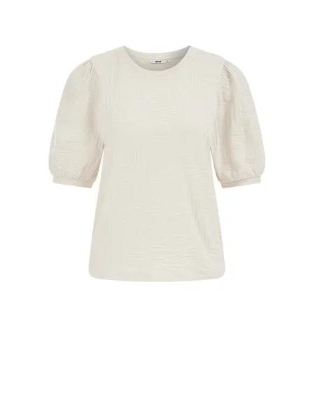 WE Fashion Tricou deschis bej