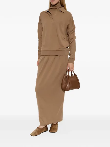 Pulover Max Mara de lână maro