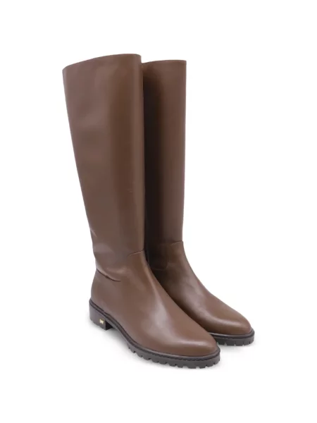 Botine Stuart Weitzman din piele maro