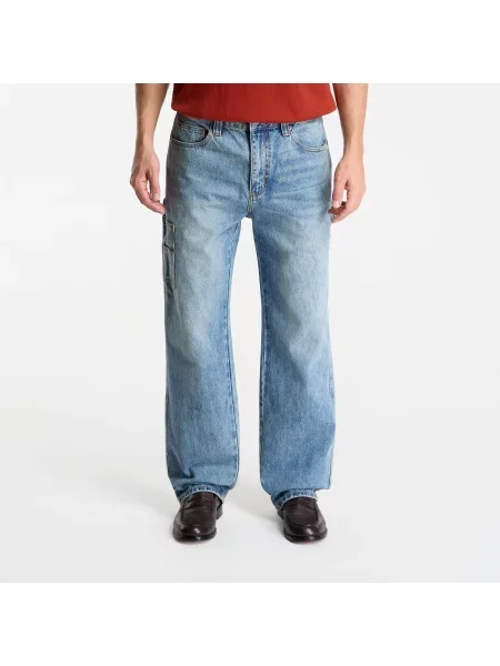 Kalhoty GUESS Go Kit Carpenter Pant Go Fez Medium Wash 30