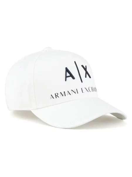 Klobúk Armani Exchange biela