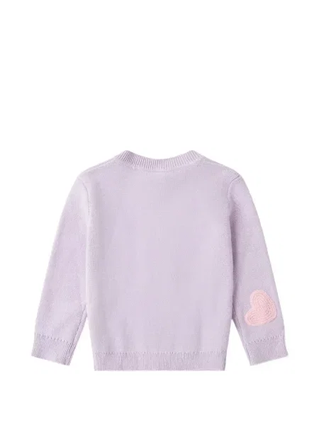 Kardigan dziecięcy Stella Mccartney fioletowy