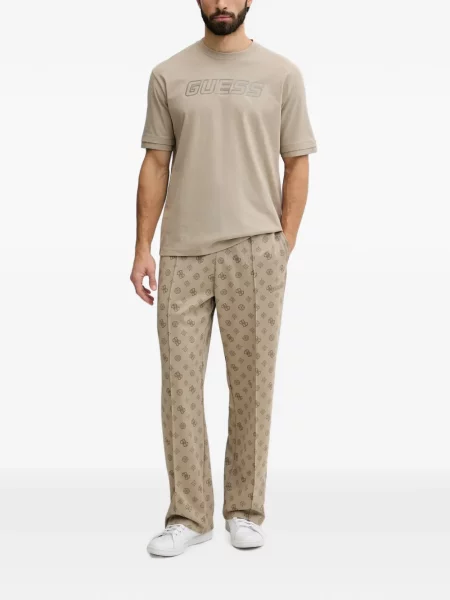 Pantaloni Guess cu imagine alergare