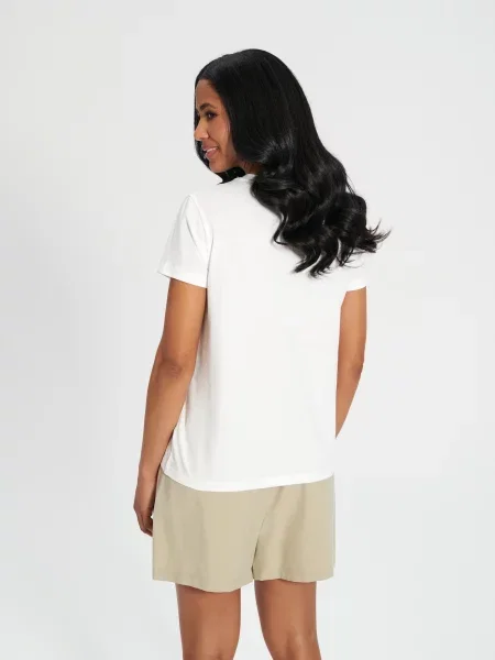 Футболка з коротким рукавом білий