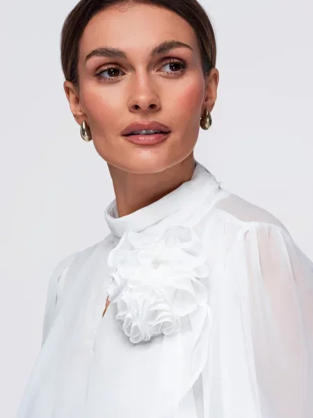 Bluza Ombre bijela