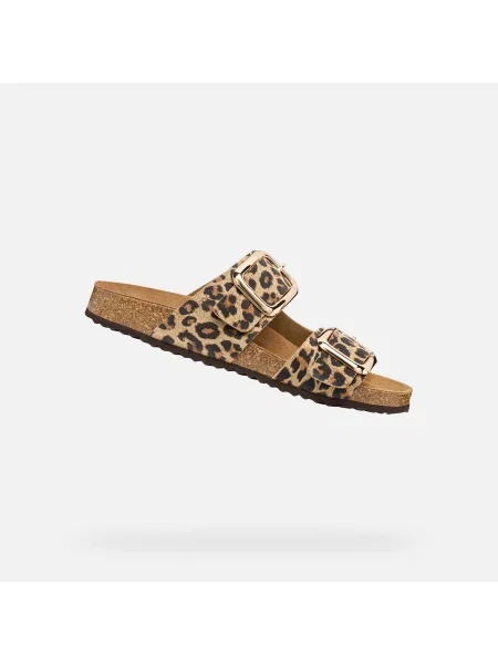 Sandale Geox din piele negru