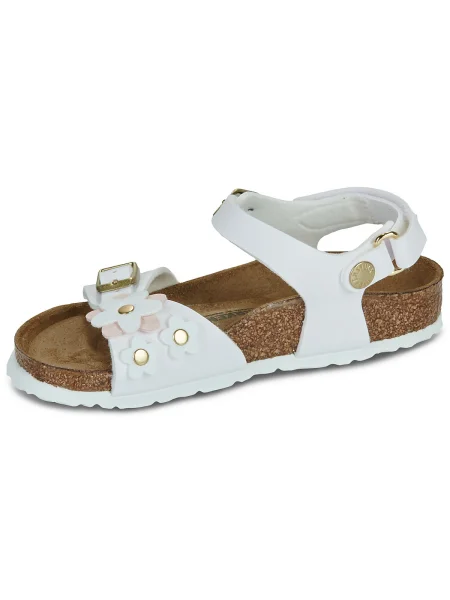Gyerek félcipő Birkenstock fehér