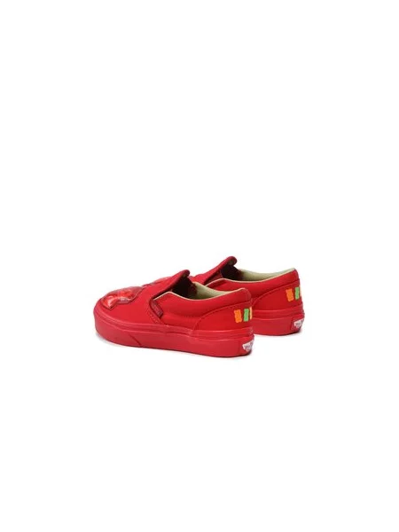 VANS Tenisky světle / světle zelená / červená / tmavě červená béžová