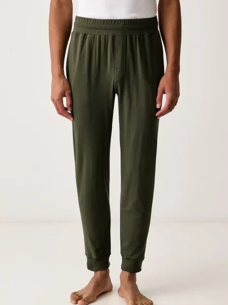 HUGO pantaloni de loungewear pentru bărbați din cu Laze Pants CW verde