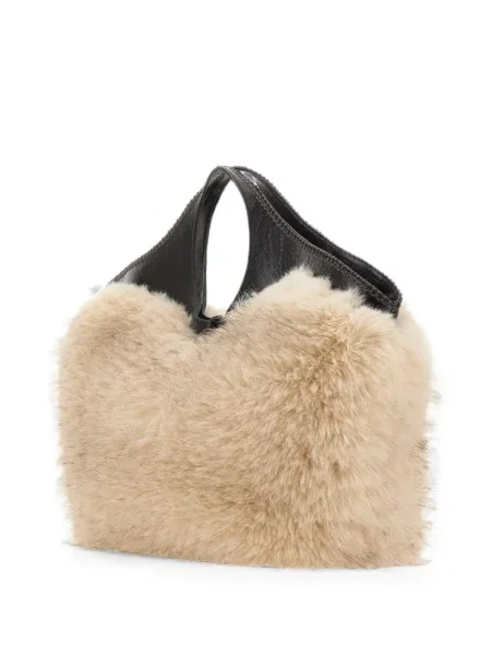 Geantă shopper Gianni Chiarini cu blană