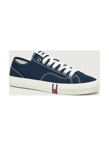 Tommy Jeans Rövid szárú sportcipők tengerészkék kék