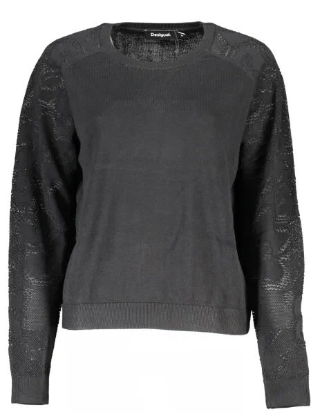 Pulover Desigual črna
