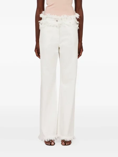 Blugi Ferragamo alb