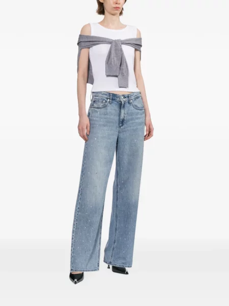 Blugi Rag & Bone albastru