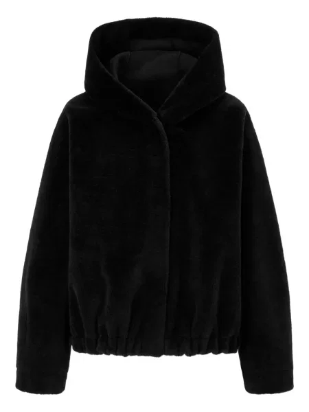 Geacă Tomboy cu glugă negru