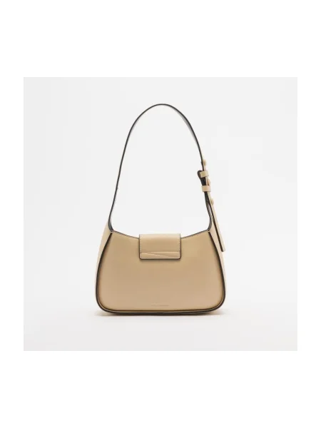 Crossbody kabelka Karl Lagerfeld K/Signature biela