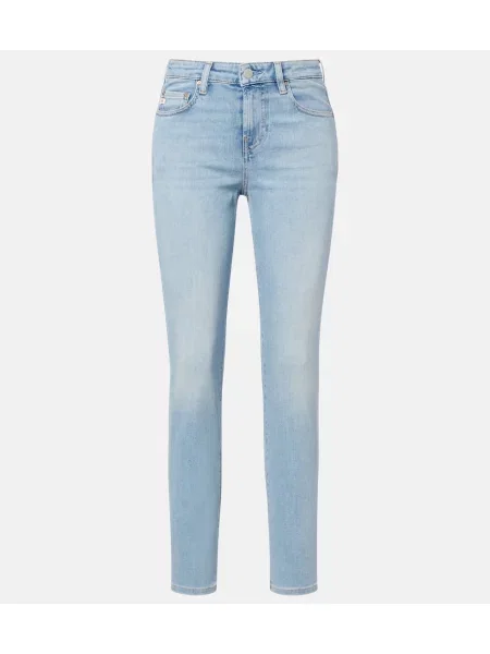Blugi skinny Ag Jeans skinny fit albastru