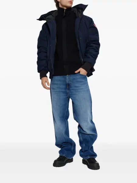 Geacă cu puf Canada Goose albastru