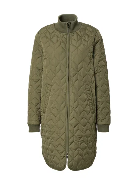 ILSE JACOBSEN Prechodný kabát kaki