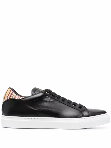 Sneakerși Paul Smith cu dungi negru
