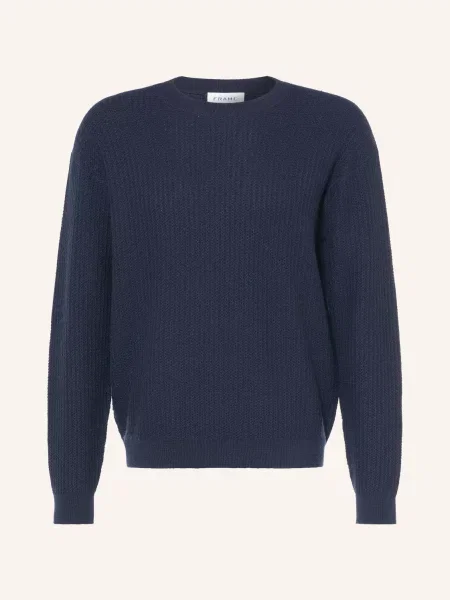 Frame Sweter blau granatowy
