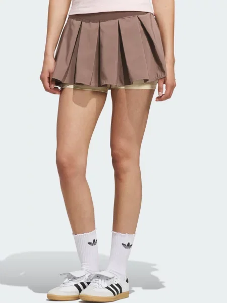 ADIDAS ORIGINALS Sukňa krémová / mokka / biela hnedá