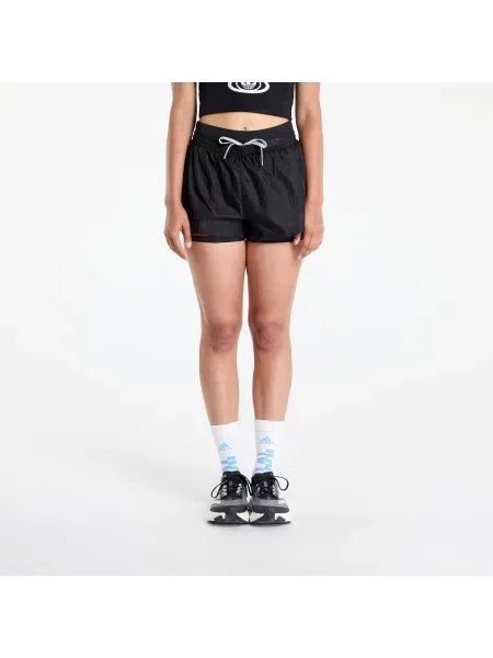 Adidas Szorty Do Biegania 2 W 1 Hk schwarz czarne