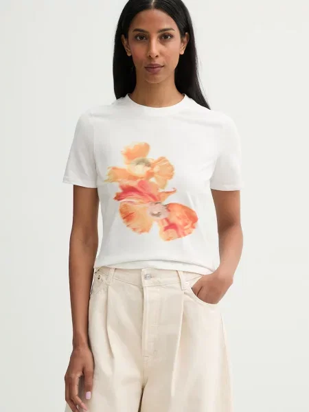 Never Fully Dressed tricou pentru femei din cu alb