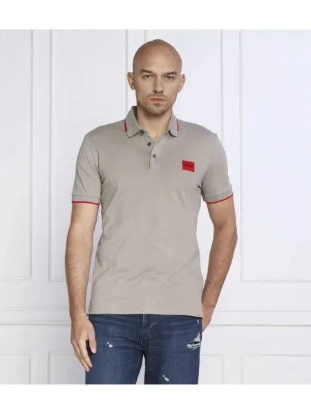 HUGO Polo Deresino gri