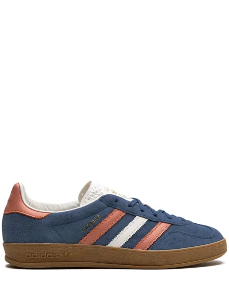 Sneakerși Adidas Gazelle din piele de căprioară albastru