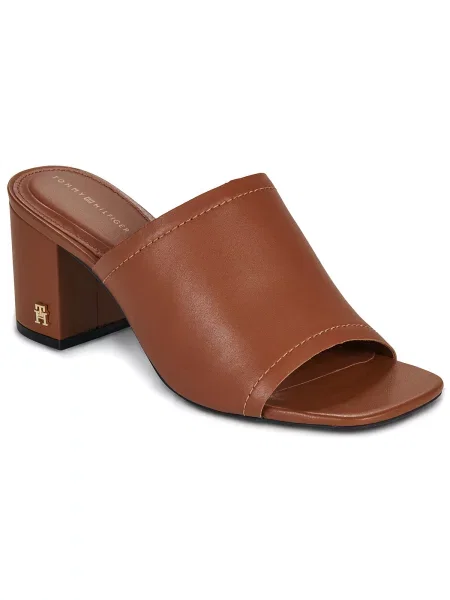 TOMMY HILFIGER Saboți coniac maro