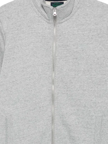 Hanorac cu fermoar Superdry gri