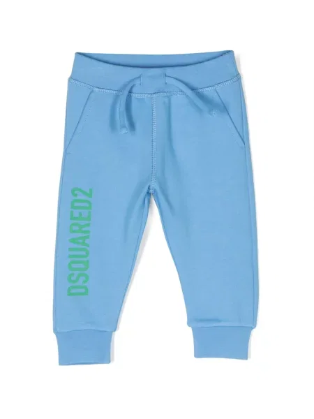 Dětské kalhoty Dsquared2 modré