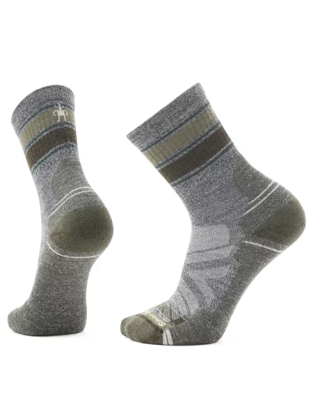 SMARTWOOL skarpety trekkingowe unisex HIKE LC STRP MCRW HIKE ASH/C L szary
