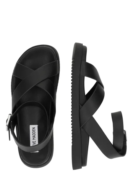 Steve Madden sandale de piele My Bestie femei negru