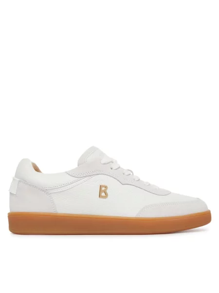 Sneakersy Bogner białe