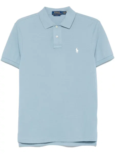 Дълго чорапи Polo Ralph Lauren бродирани синьо