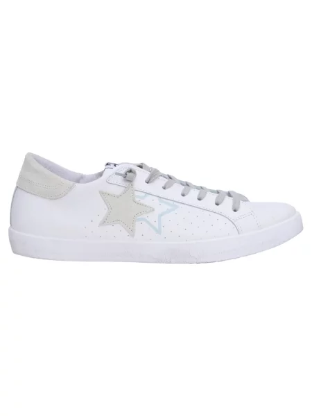 Sneakersy 2star skórzane białe