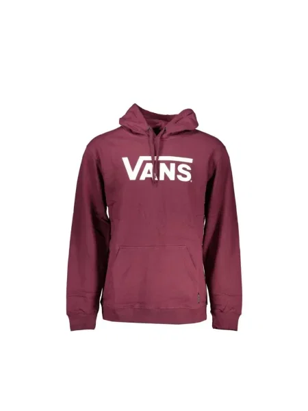 Bluza z kapturem Vans z kapturem klasyczna różowa