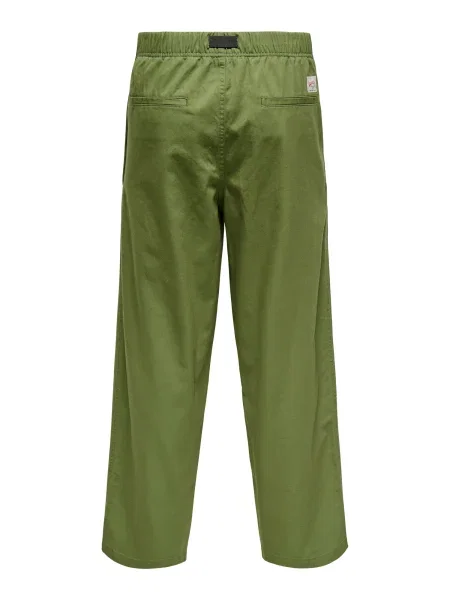 Only & Sons Pantaloni eleganți ONSHenry kiwi verde