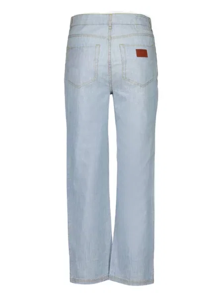 Blugi Fendi cu 5 buzunare albastru